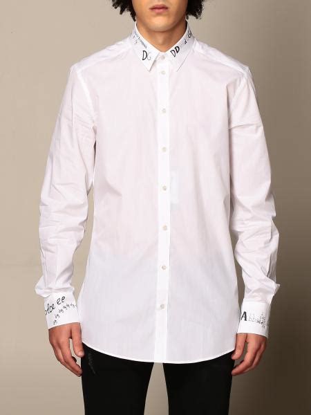 chemise blanche dolce gabbana homme|Dolce & Gabbana .